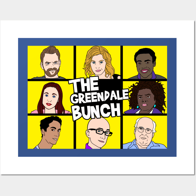 The Greendale Bunch Wall Art by nickbeta